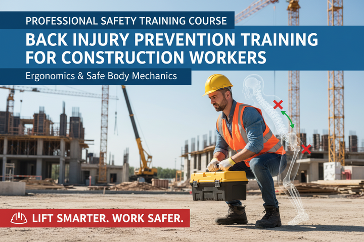 Back Injury Prevention For Construction Workers Training - Online ...