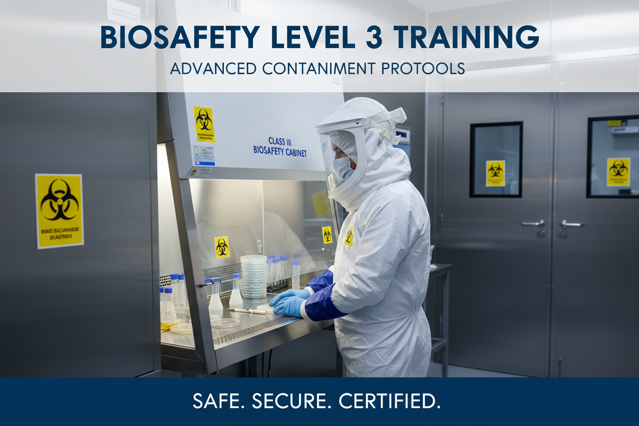 Biosafety Level 3 Training - Online – Compliance Solutions