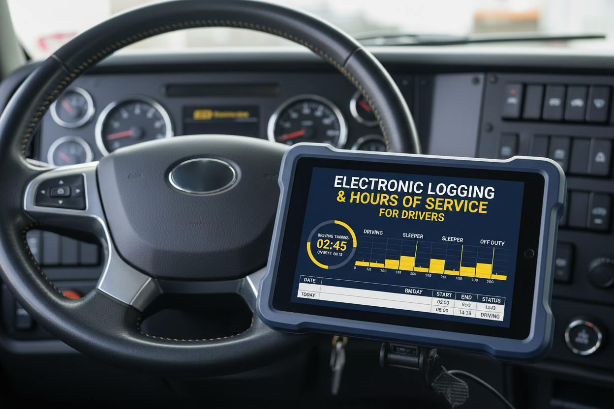 Electronic Logging and Hours of Service for Drivers – Compliance Solutions